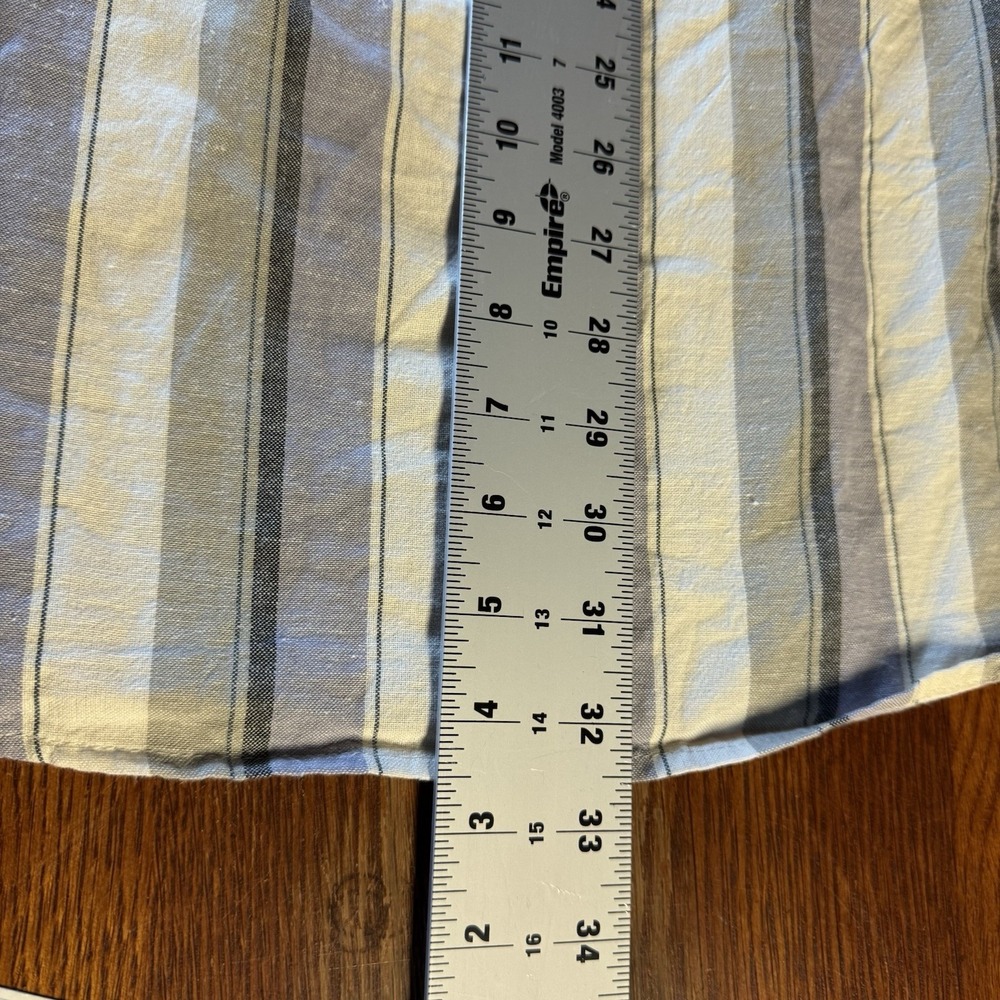 Katin Striped Button-Down Shirt in Blue and Cream - Picture 7 of 9